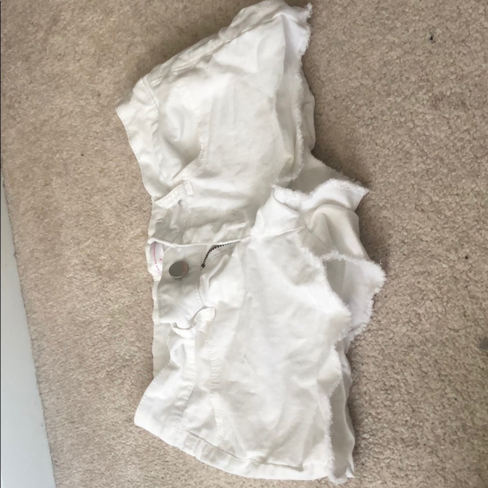 White shorts